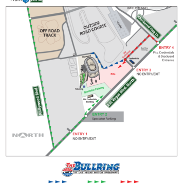 Bullring — General Parking Map